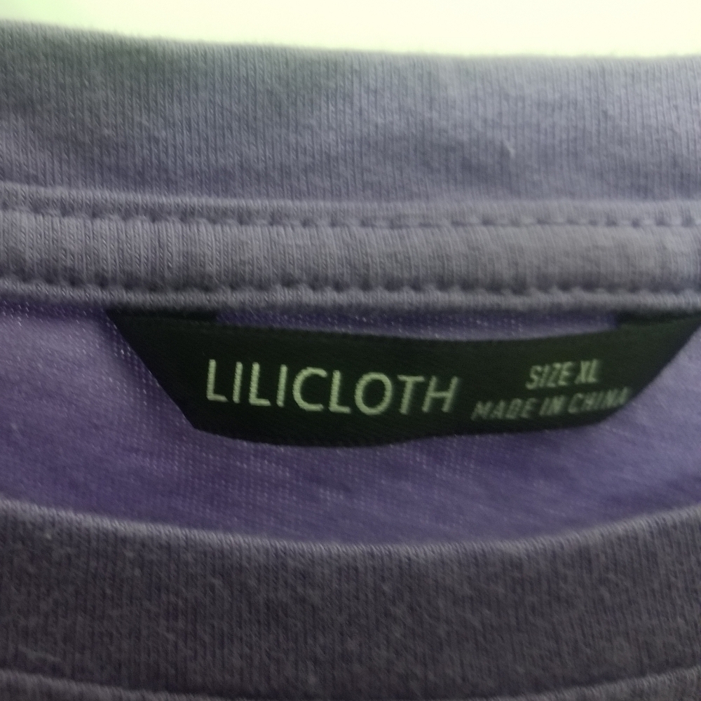 EUC purple "Blessed to be called Grandma" cotton shirt - Picture 4 of 6